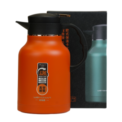 دلة حراري ستانلس ستيل عالي الجودة - سعة 1.6 لتر متوفرة بعدة الوان