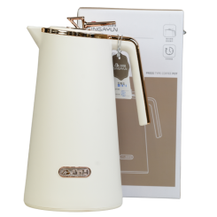 دلة قهوة ضغطي حراري من سينغايون - سعة 1.6 لتر