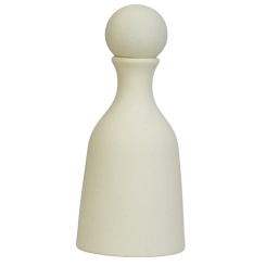 تحفة ديكورية بتصميم "قارورة" مع غطاء كروي