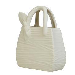 تحفة ديكورية بتصميم "حقيبة يد" - الحجم الكبير