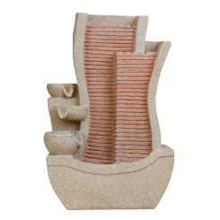 نافورة ديكور "ساندي" بتصميم شلال حجري عصري